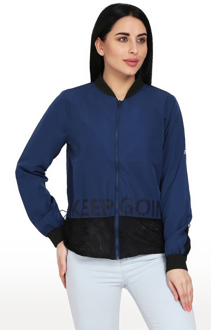 SOC PERFORMANCE | All Weather Comfortable Trendy Royal Blue Solid Sports Jacket