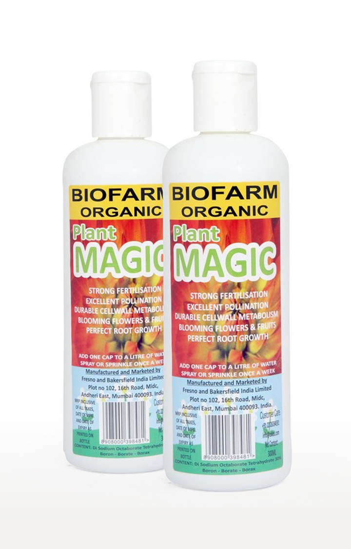 FRESNO | Fresno Biofarm Organic Plant Magic Fertilizer-300 Ml - Pack Of 2