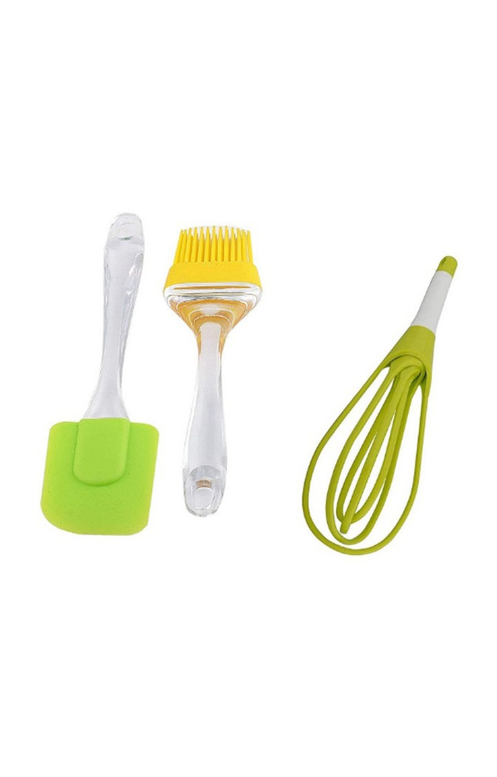 Blooms Mall | Blooms Mall 1 Egg Beater , 2 Pcs Silicone Spatula 