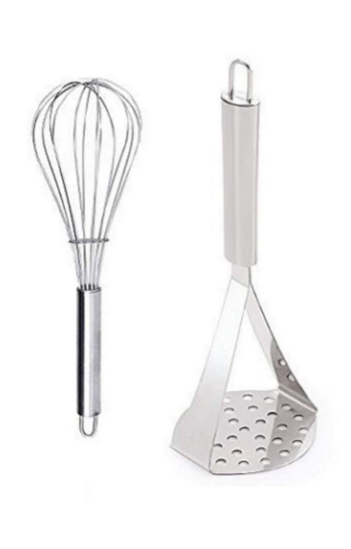 Blooms Mall | Blooms Mall Steel Egg Whisk and Potato Masher