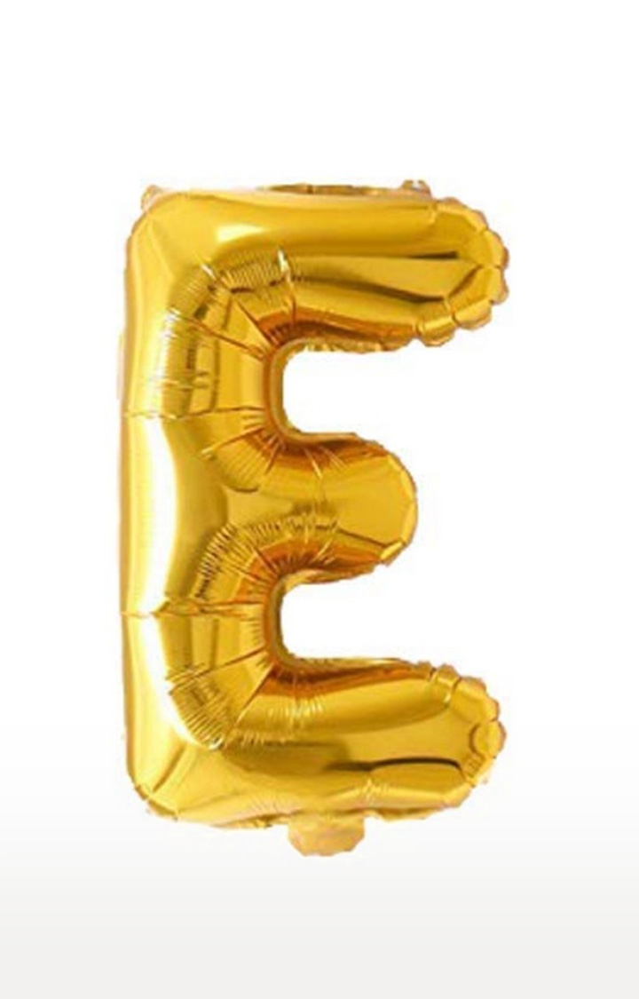 Blooms Mall | Blooms Mall Unique Alphabet Foil Balloon -E (Golden)