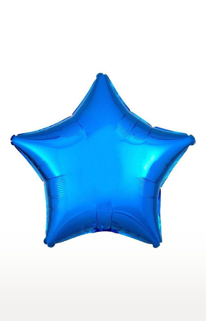 Blooms Mall | Blooms Mall Twinkling Star Shape Foil Balloon ( Blue)