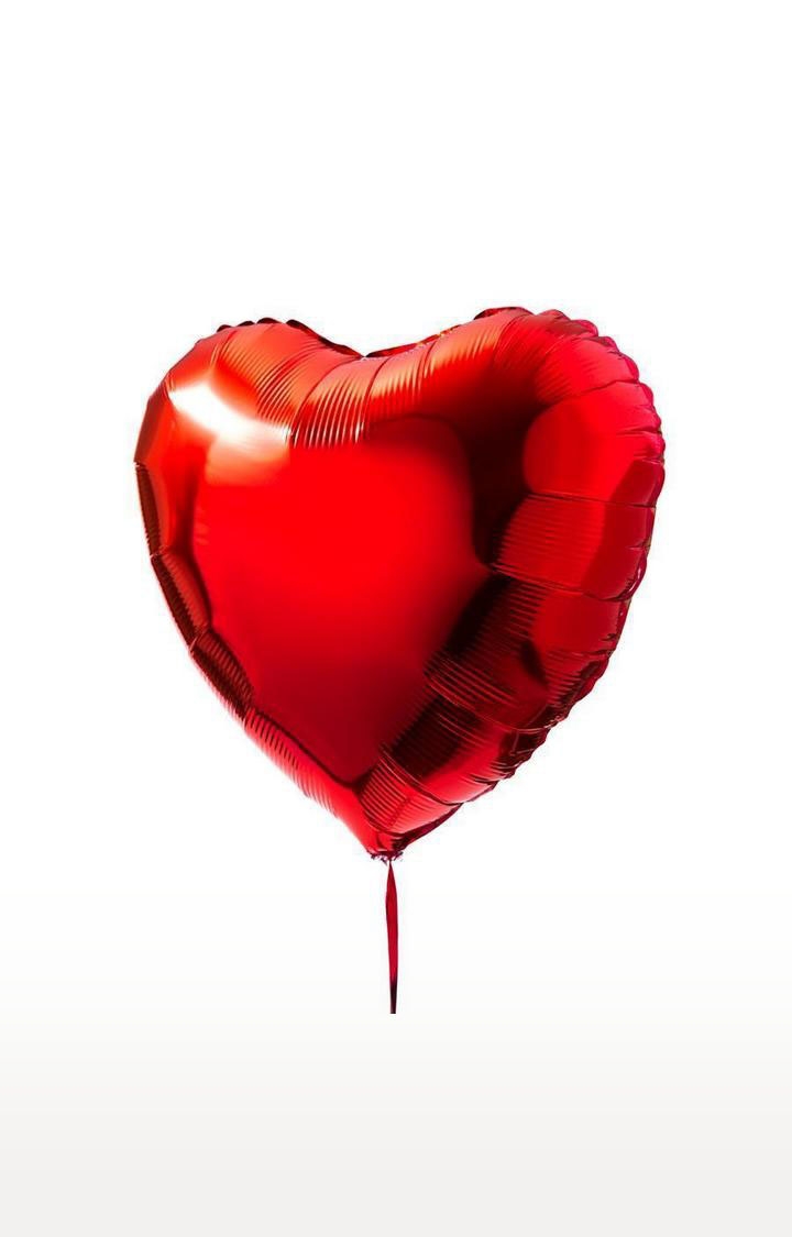 Blooms Mall | Blooms Mall Heartbeat Heart Shape Foil Balloon ( Red)