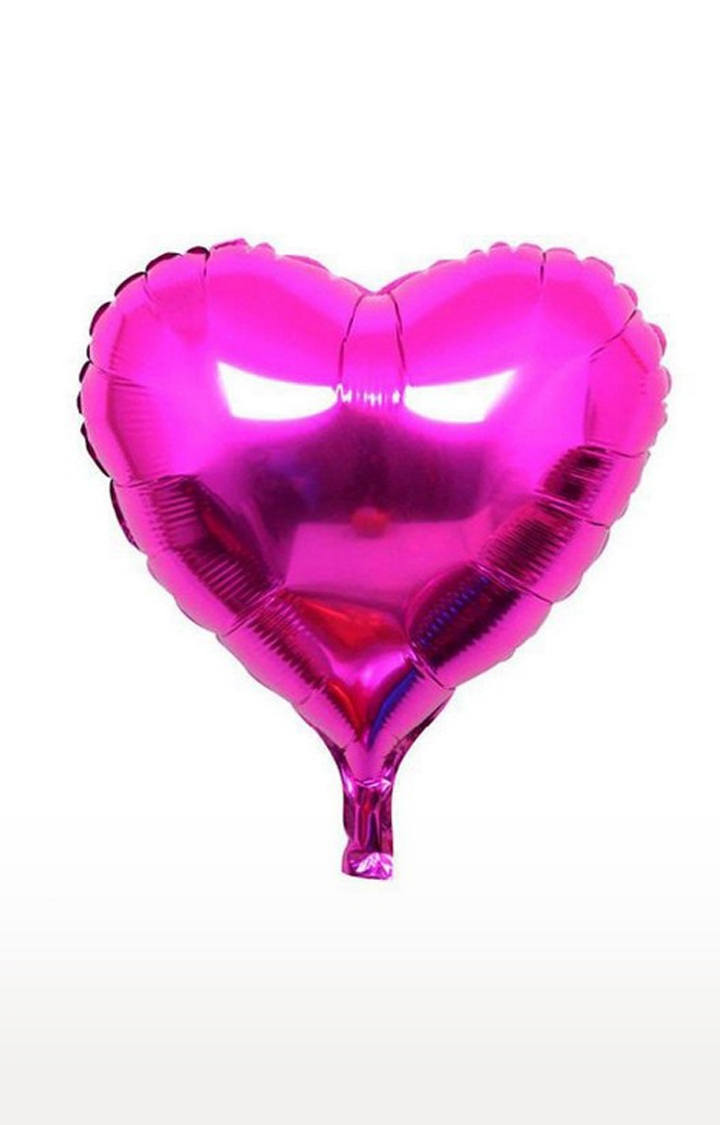 Blooms Mall | Blooms Mall Heartbeat Heart Shape Foil Balloon (Pink)