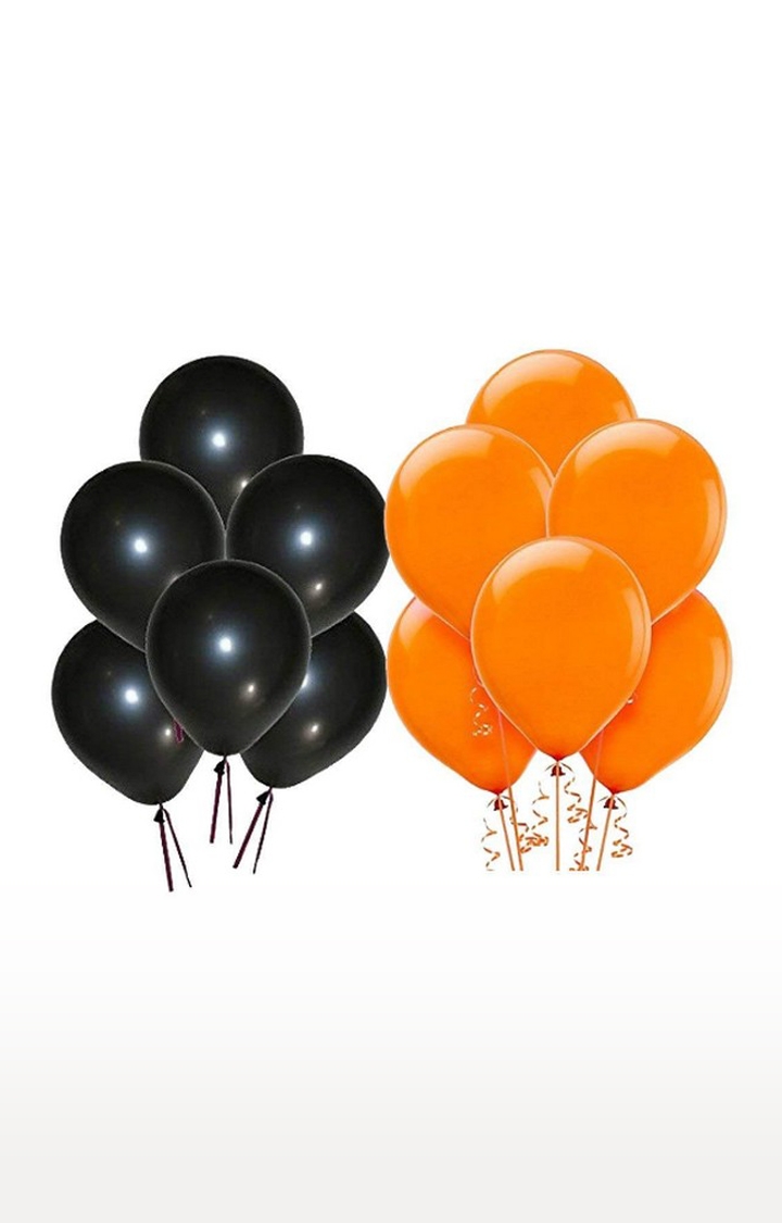 Blooms Mall | Blooms Mall Black & Orange Balloon Set 