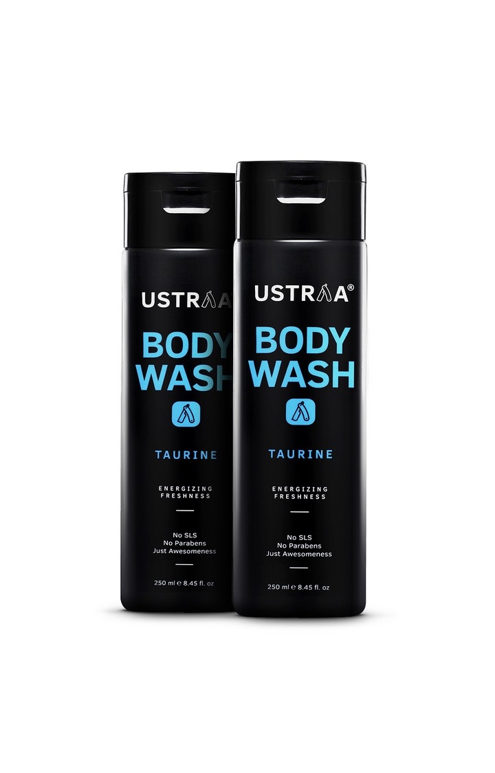 Ustraa Body Wash-Taurine 250 ml (Pack Of 2)