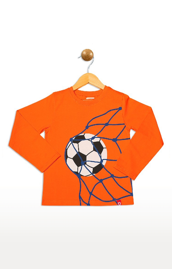 Pinehill | Pinehill Football Goal Printed T-Shirt