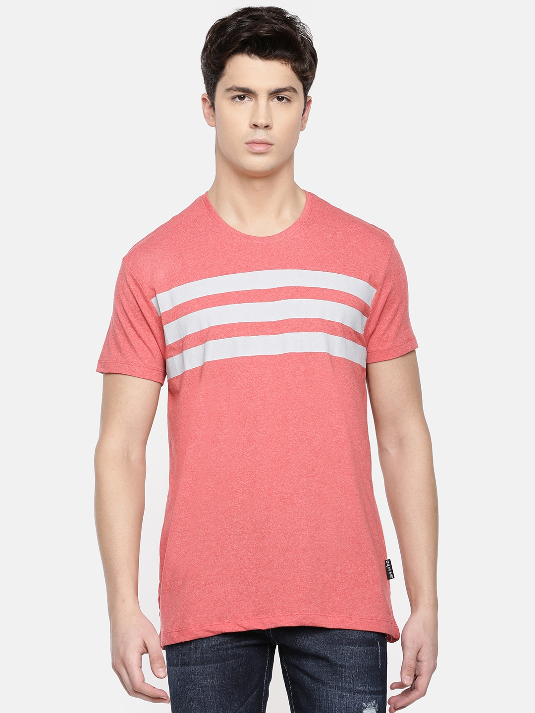 Braveo | Pink Printed T-Shirts