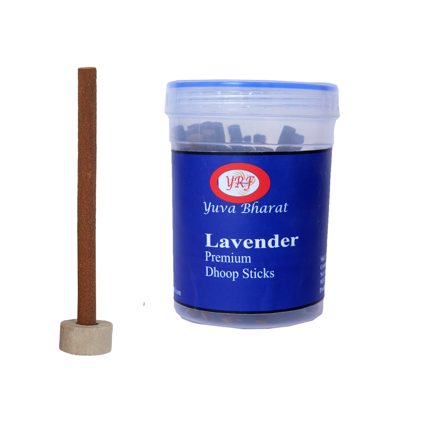 YRF | Lavender Dhoop Sticks with dhoop stand holder in box (Pack of 2 x 200 GM)-YRF