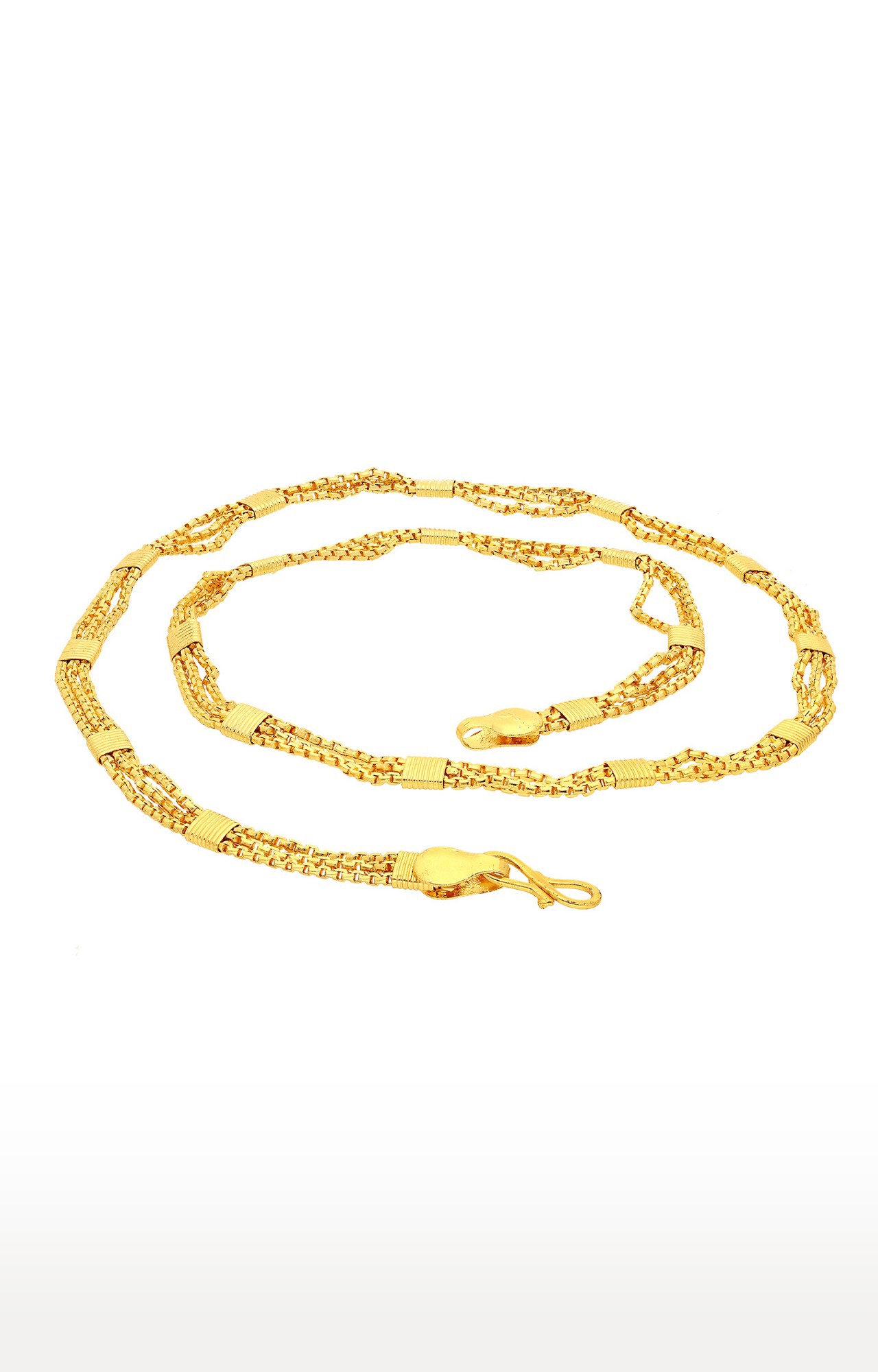 SUKKHI | Sukkhi Spectacular Gold Plated Unisex Box Chain 