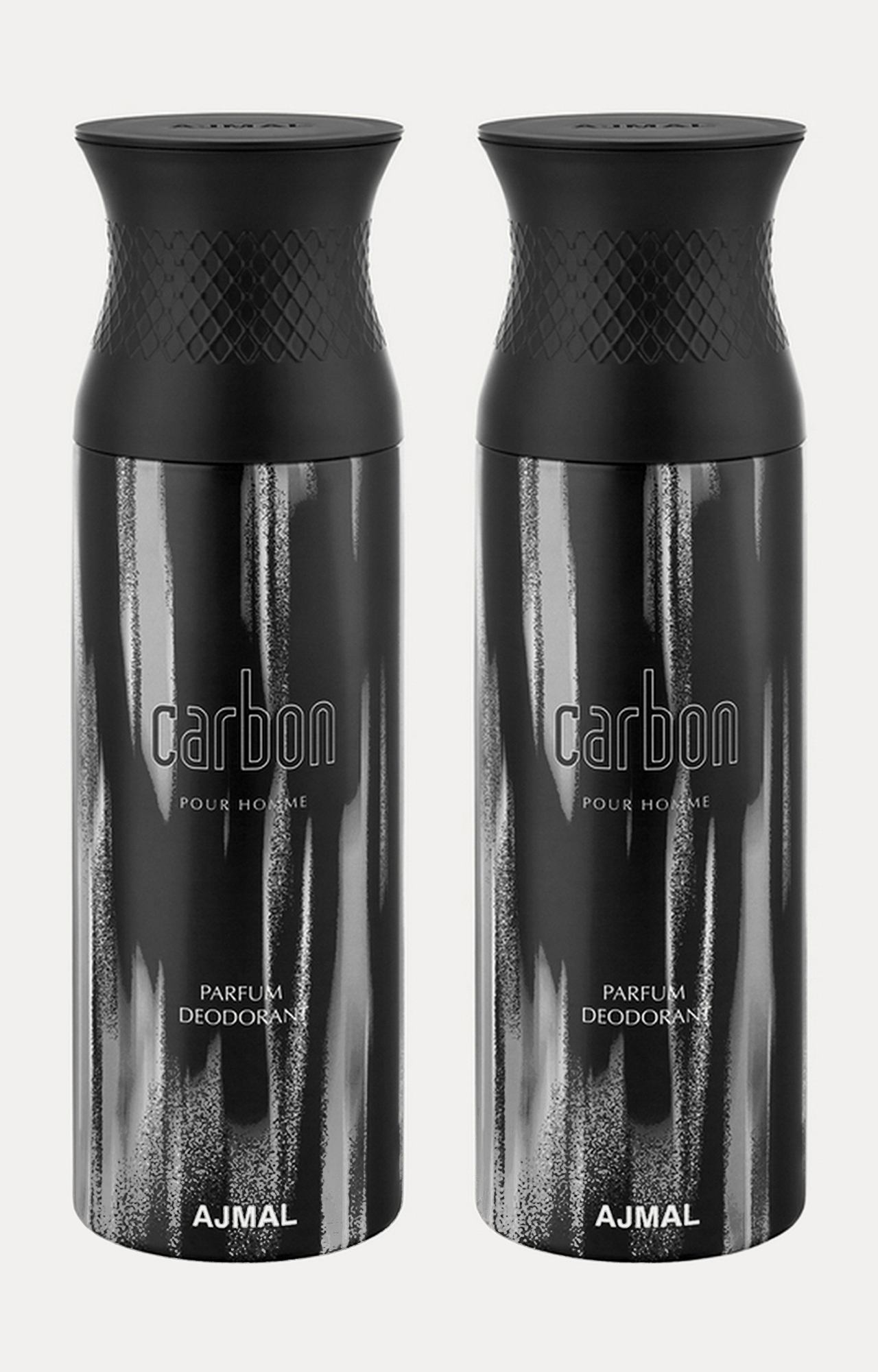 Ajmal | Ajmal Carbon & Carbon Deodorants Gift For Men (200 ml, Pack of 2)  0