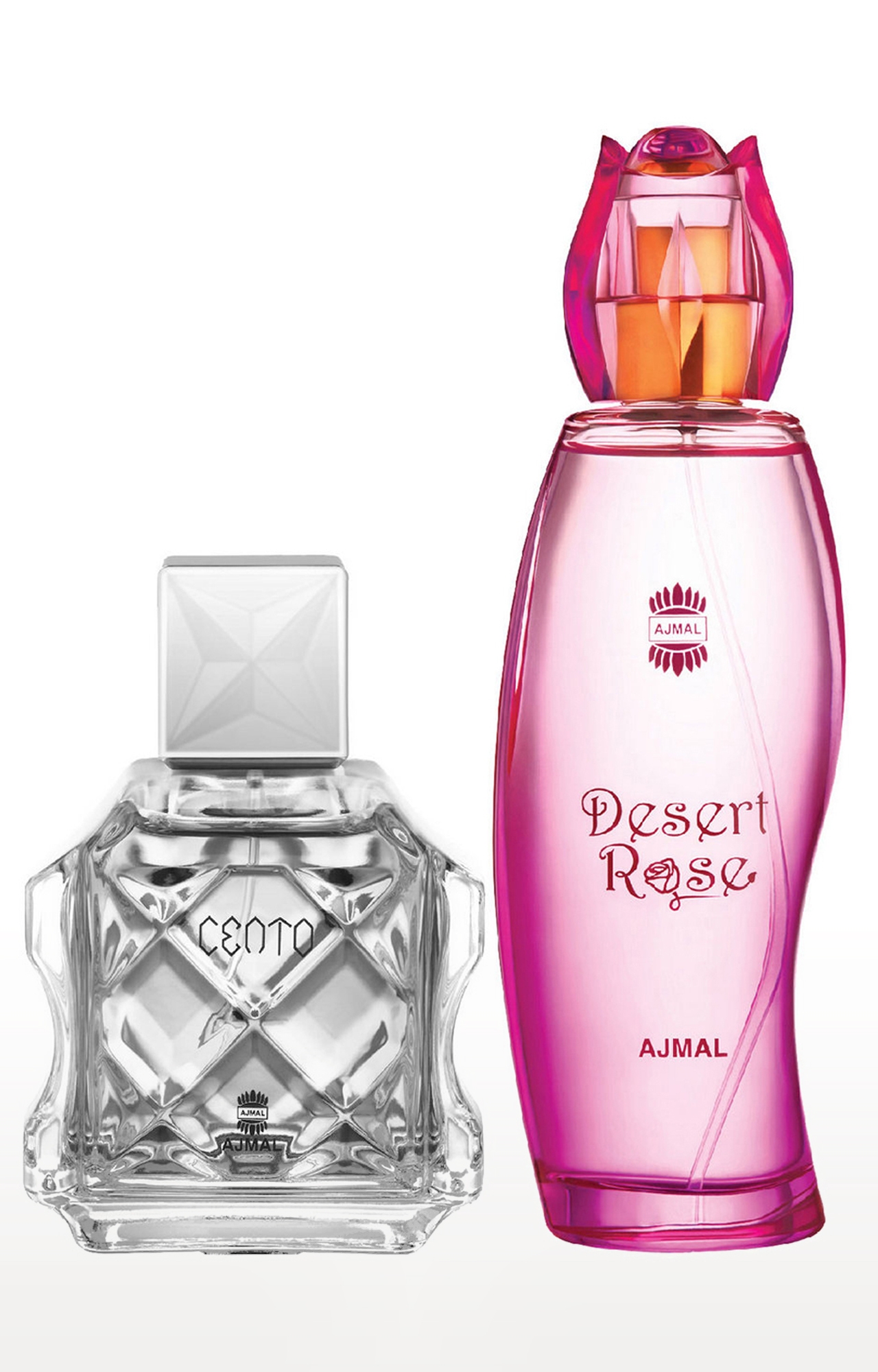Ajmal Cento EDP Perfume 100ml for Men and Desert Rose EDP Oriental Perfume 100ml for Women