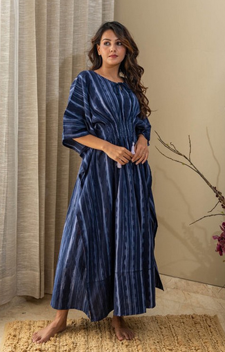 Crafted for You | Blue Striped Ethnic Sets