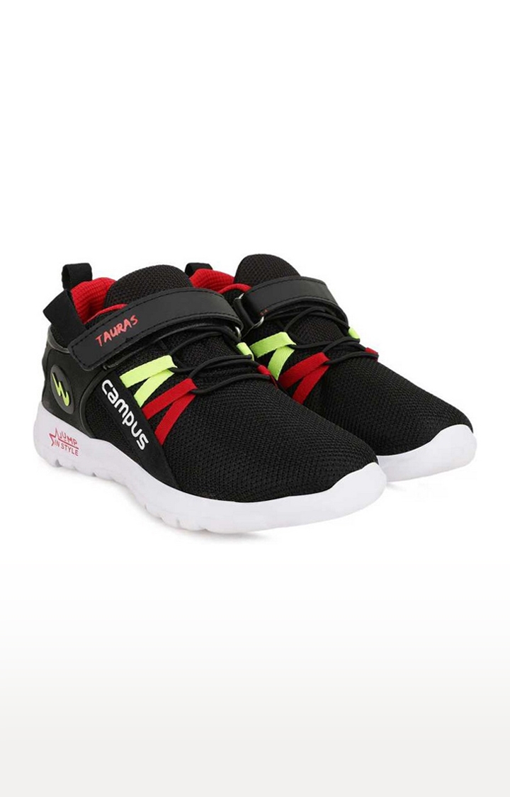 Campus Shoes | Black Running Shoe