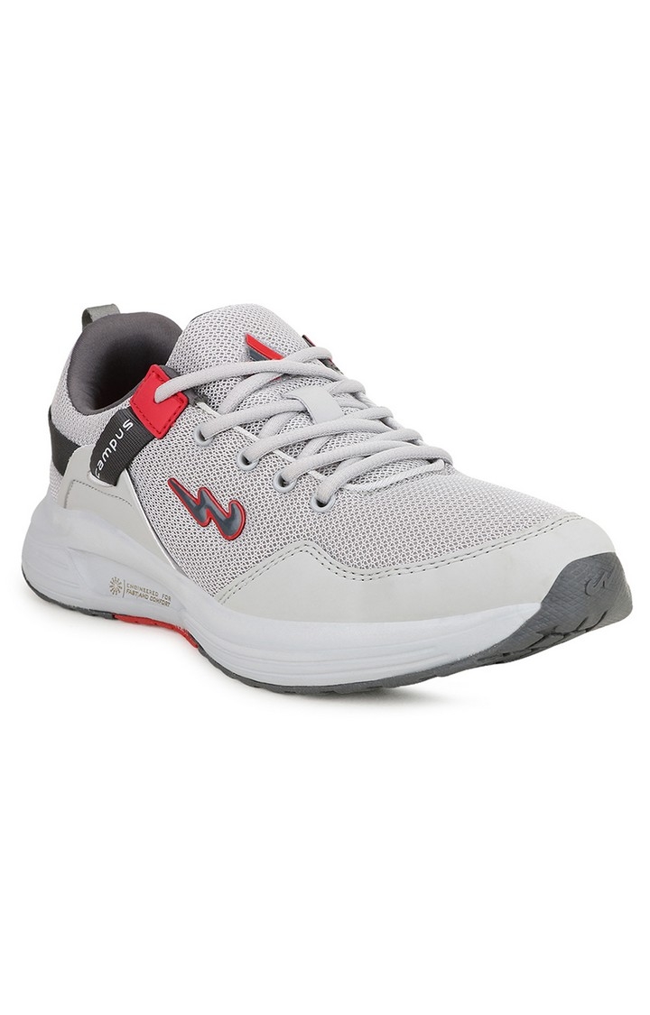 Campus Shoes | Grey Europa Running Shoes