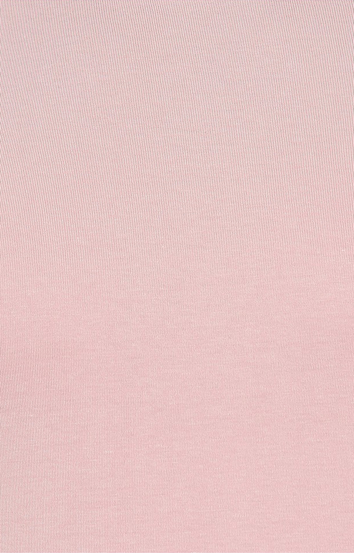 creativeideas.store | Baby Pink Printed T-shirt for Women 2