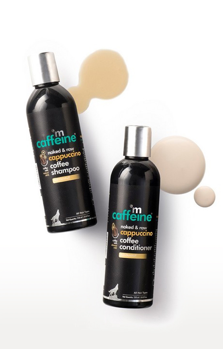 mCaffeine Anti-Dandruff Shampoo & Conditioner - Cappuccino Coffee Routine