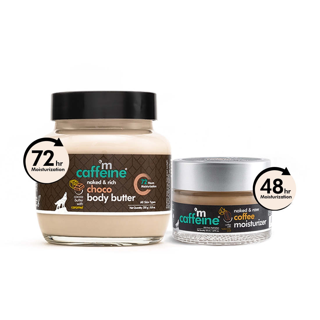 MCaffeine | mcaffeine Deep Moisturization Duo - Choco Body Butter & Coffee Face Moisturizer