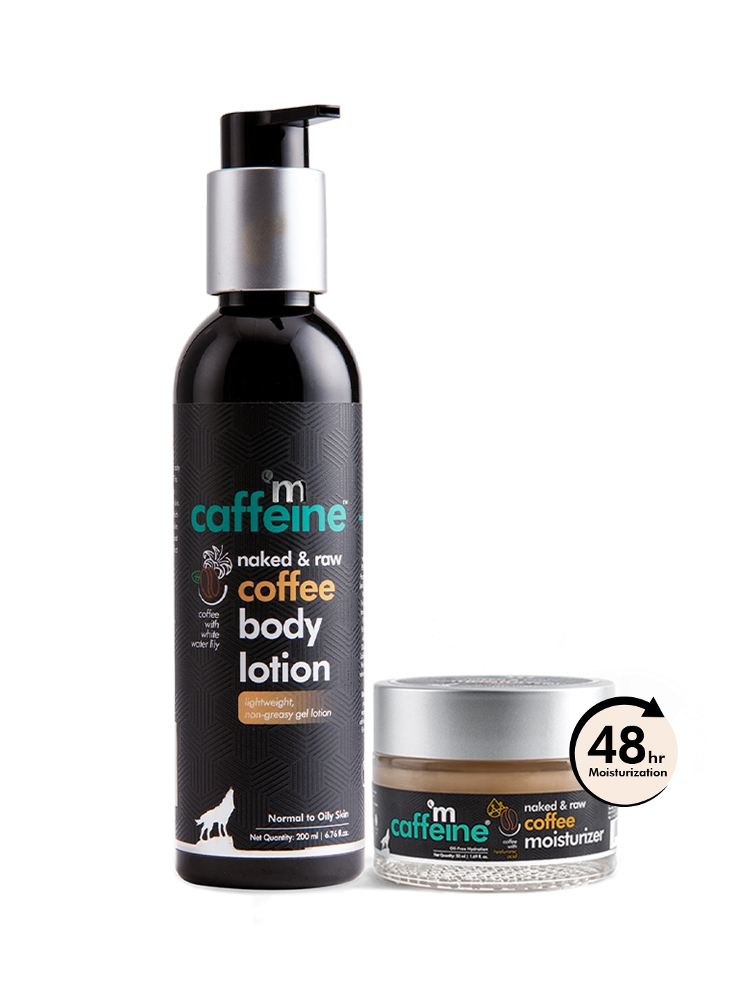 MCaffeine | mcaffeine Coffee Face Moisturizer (50Ml) And Body Lotion (200Ml) Combo For Complete Winter Care