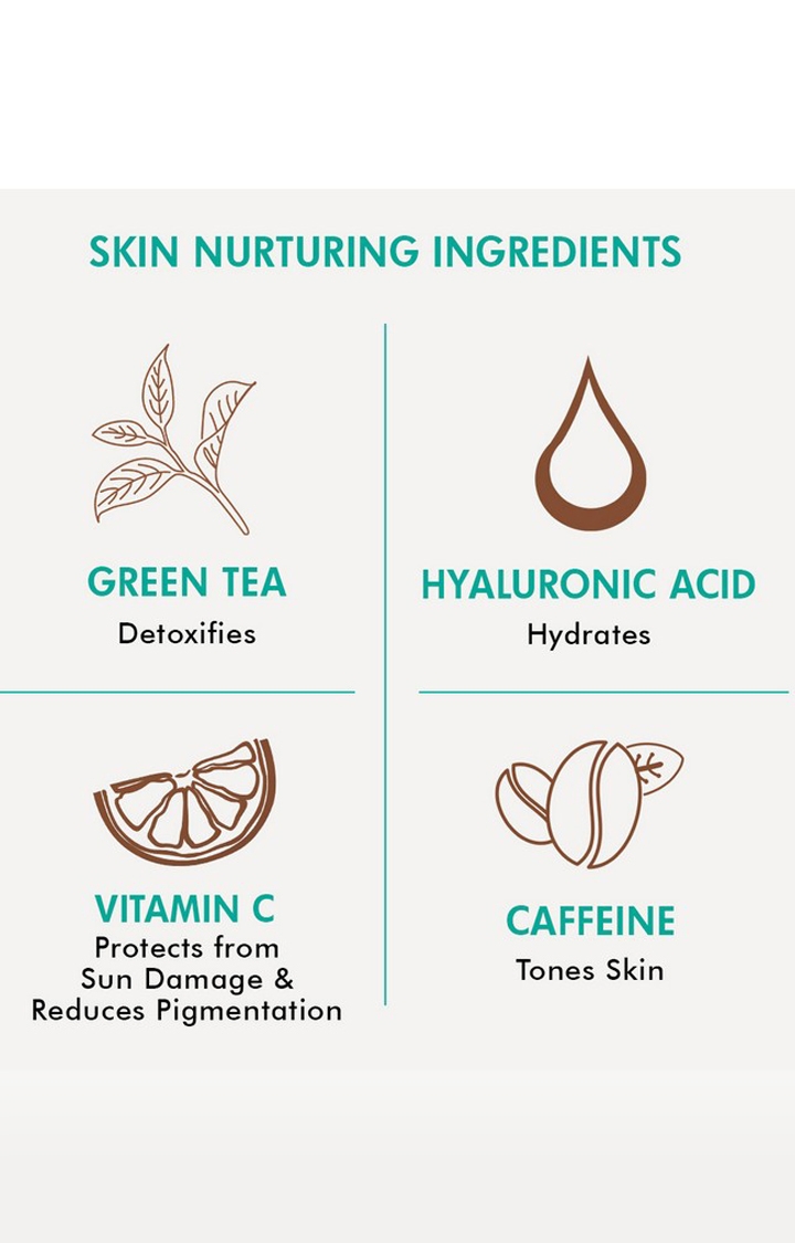 MCaffeine | mCaffeine Green Tea Face Hydration Kit for Dull Skin 2