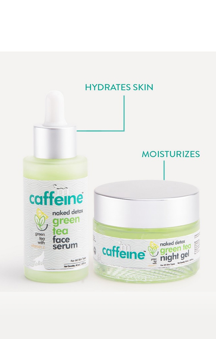 MCaffeine | mCaffeine Green Tea Face Hydration Kit for Dull Skin 1