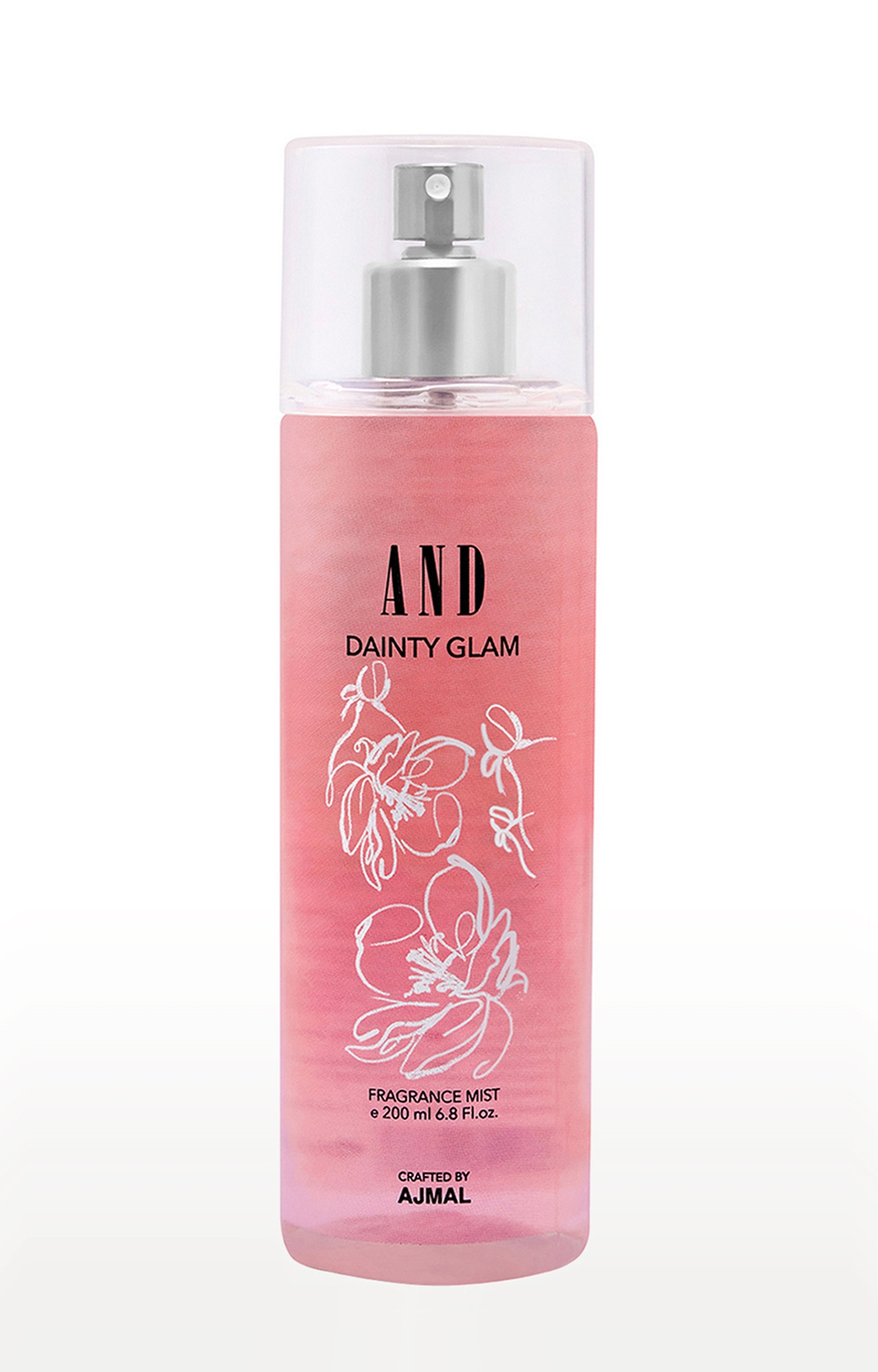 AND Crafted By Ajmal | AND Dainty Glam Body Mist Perfume 200ML Long Lasting Scent Spray Gift For Women Crafted by Ajmal