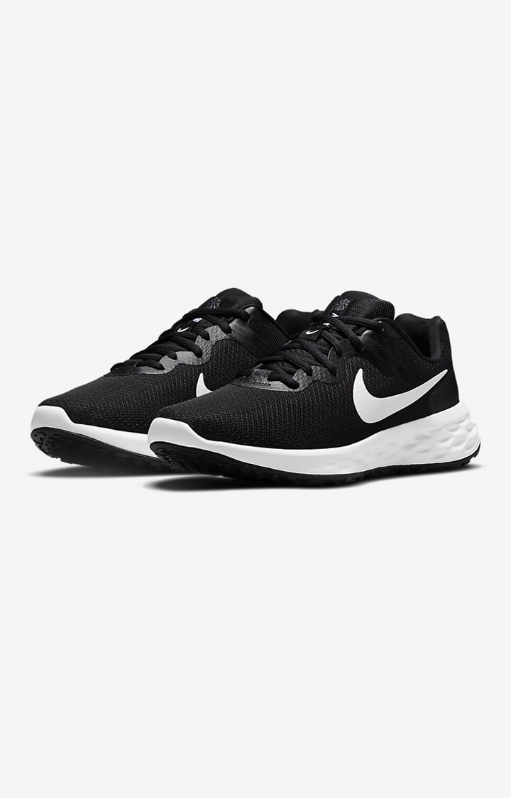 Nike | Nike Revolution 6 Next Nature
 Men's Road Running Shoes(Black)