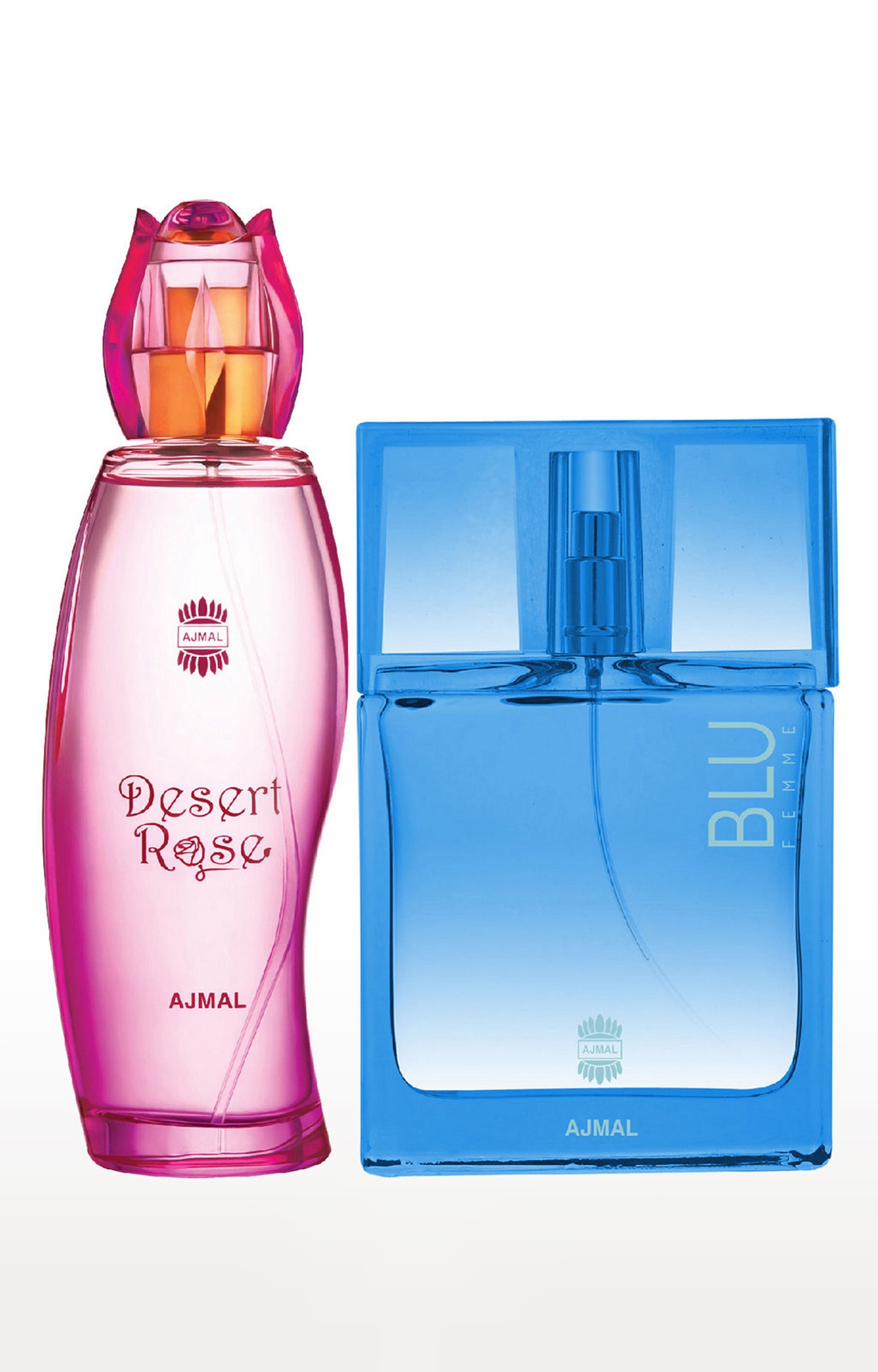 Ajmal Desert Rose EDP Oriental Perfume 100ml for Women and Blu Femme EDP Perfume 50ml for Women