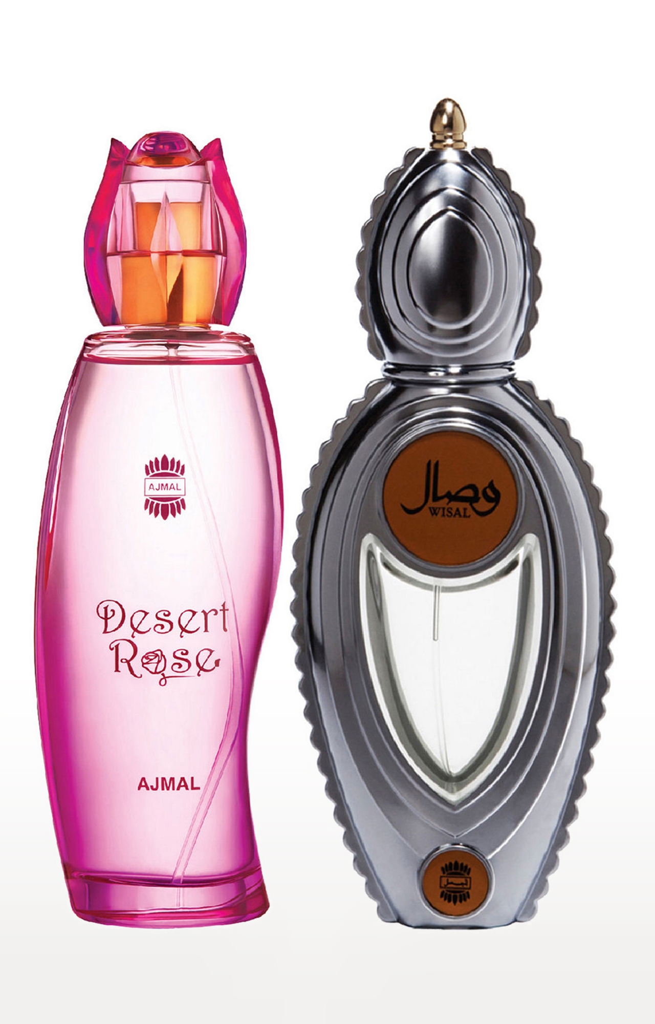 Ajmal | Ajmal Desert Rose EDP Oriental Perfume 100ml for Women and Wisal EDP Musky Perfume 50ml for Women