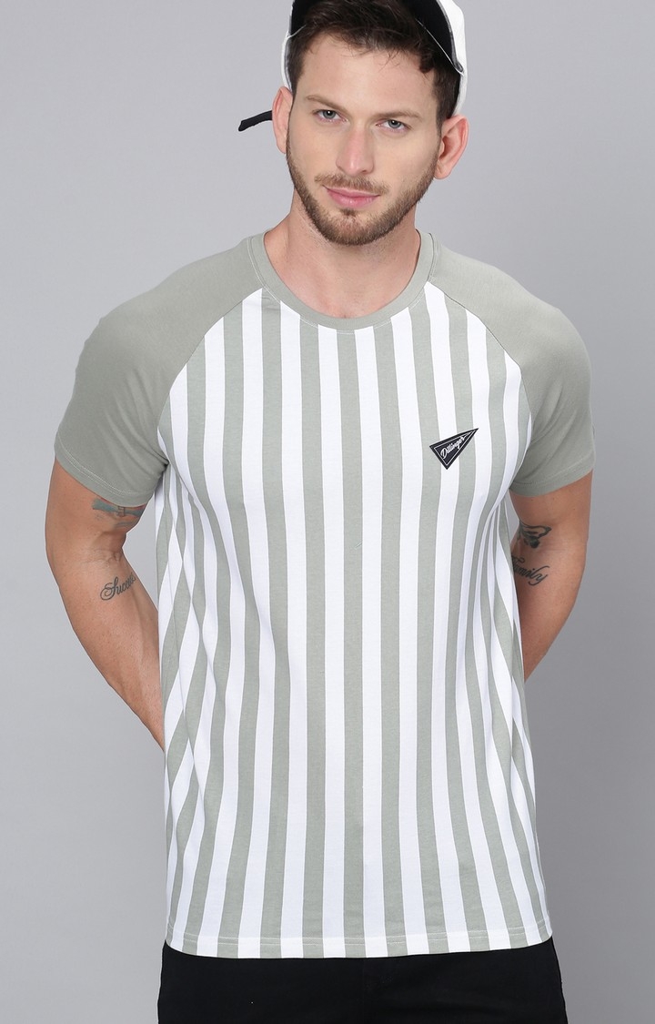 Dillinger | Dillinger White Striped T-Shirt