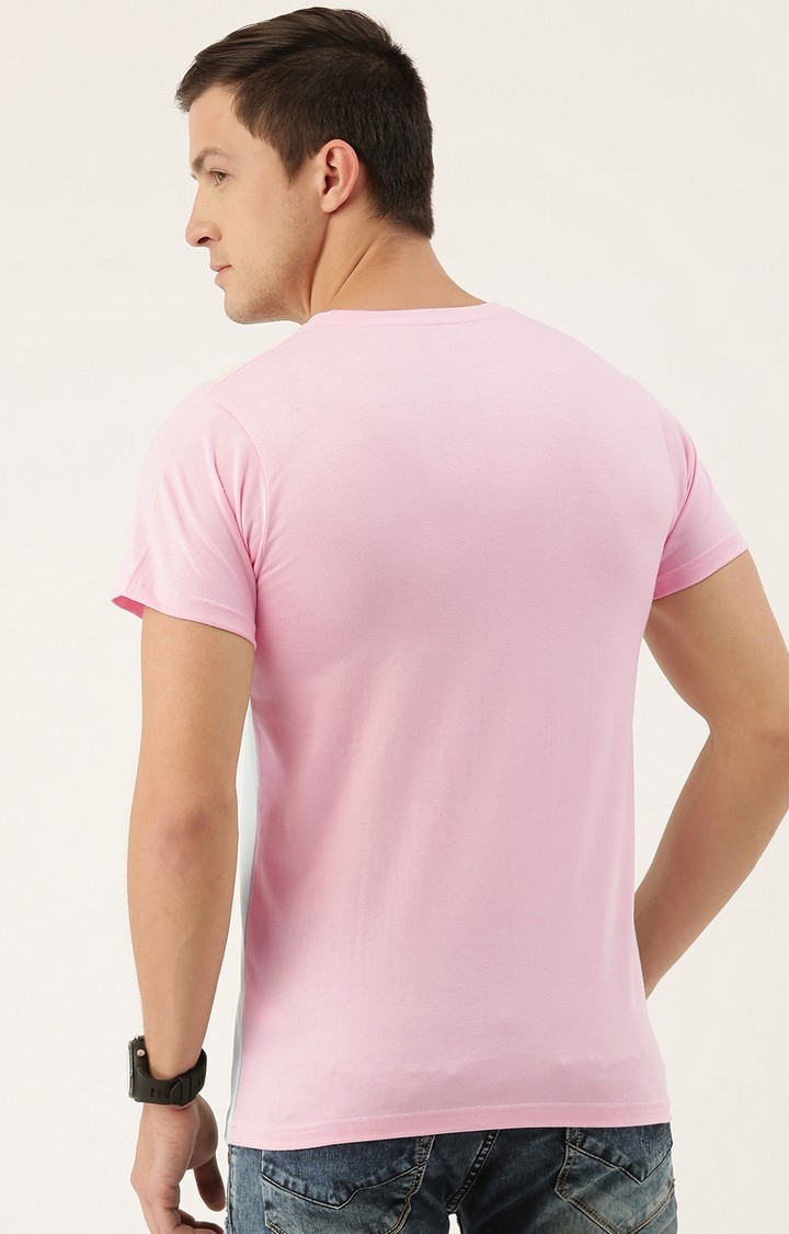 Dillinger | Dillinger Pink Colourblock T-Shirt 3