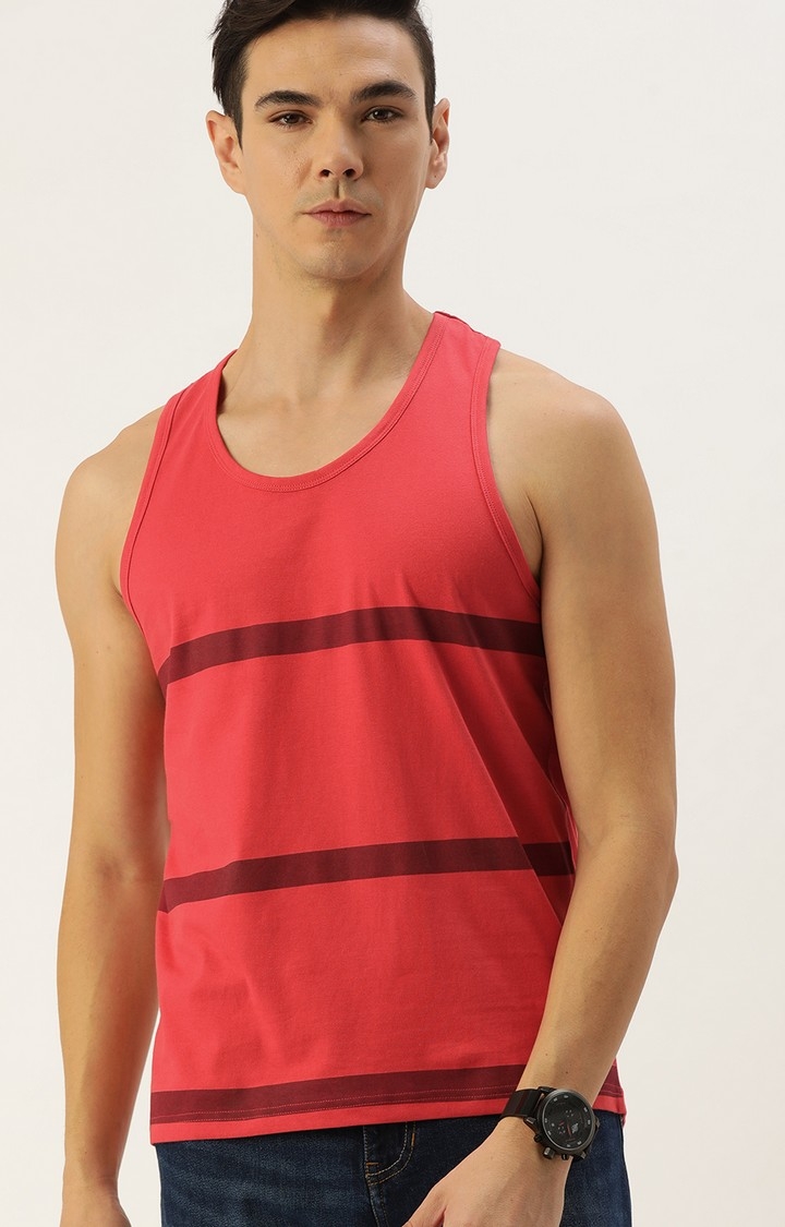 Dillinger Red Striped Tank Top