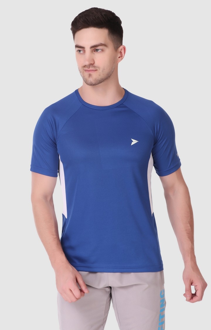 Fitinc | Fitinc Dry Fit & Light Weight Dark Blue T-Shirt for Active Sports