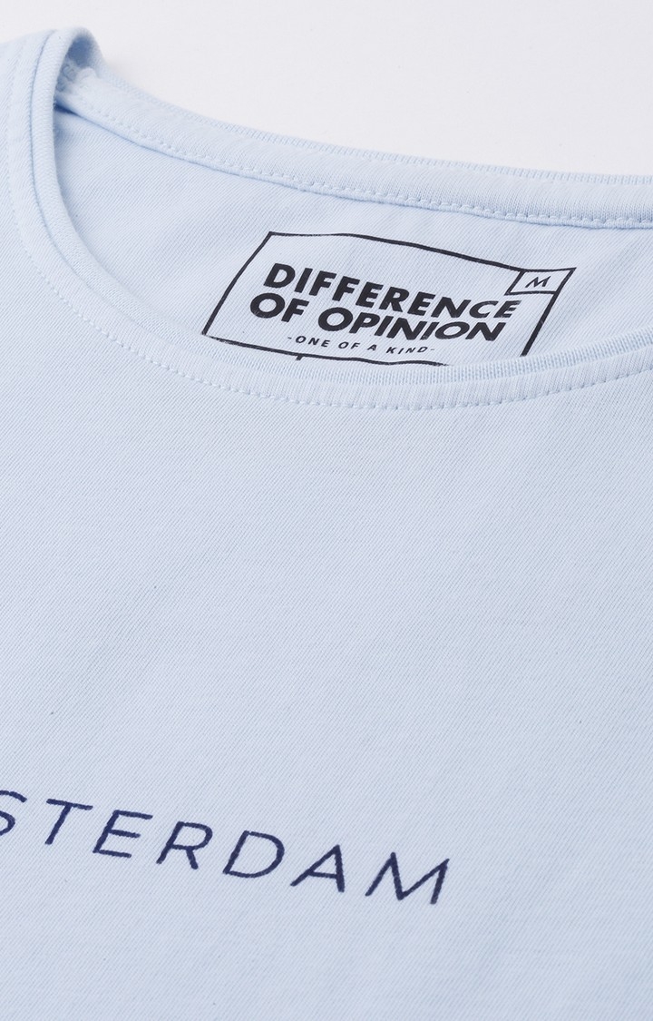 Difference of Opinion | Difference of Opinion Blue Tie and Dye T-Shirt 4