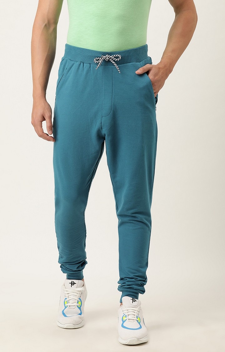Difference of Opinion | Difference of Opinion Men Blue Solid Joggers