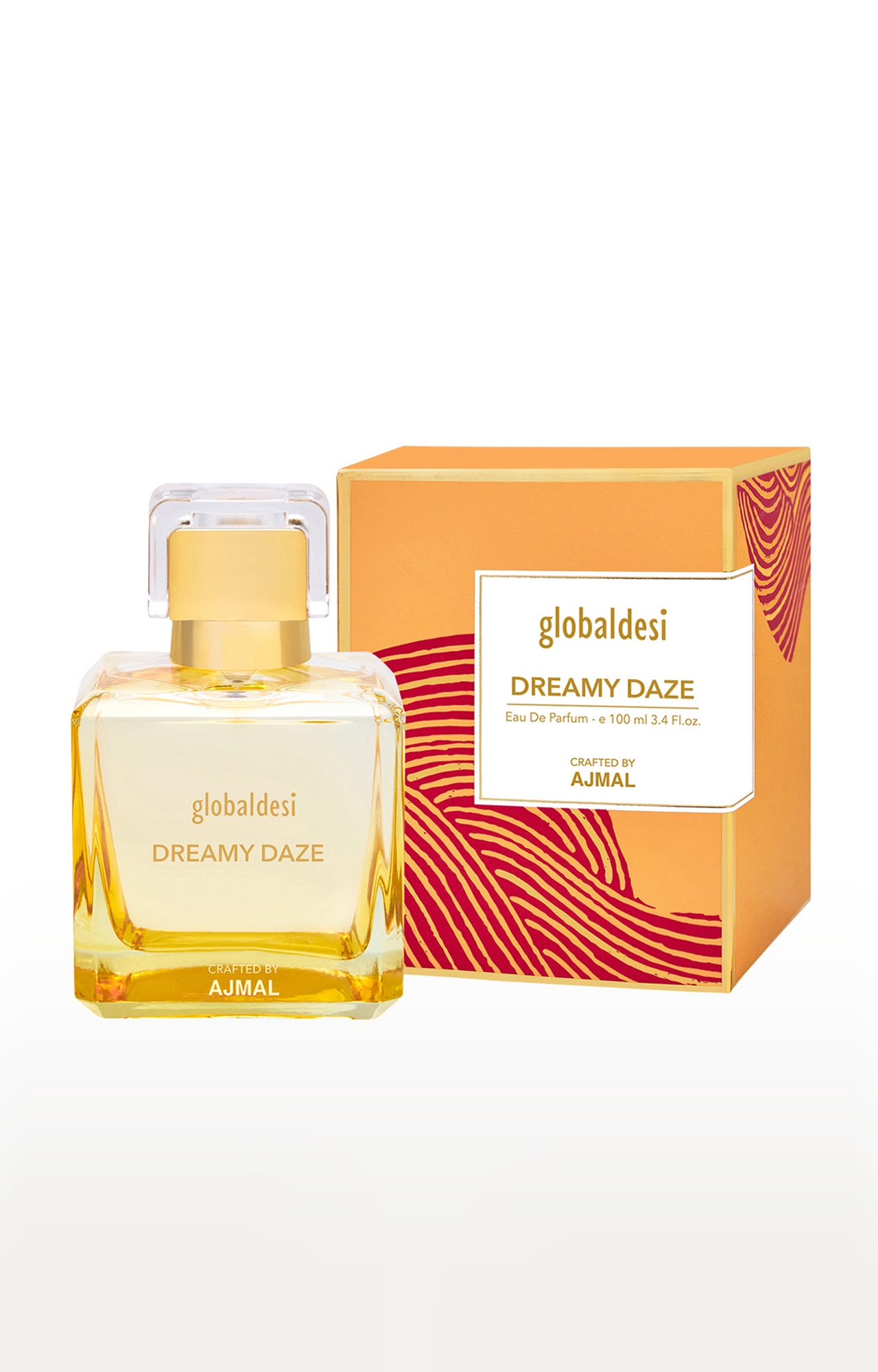 Global Desi Crafted By Ajmal | Global Desi Dreamy Daze Eau De Parfum 100ML Long Lasting Scent Spray Gift For Women Crafted By Ajmal