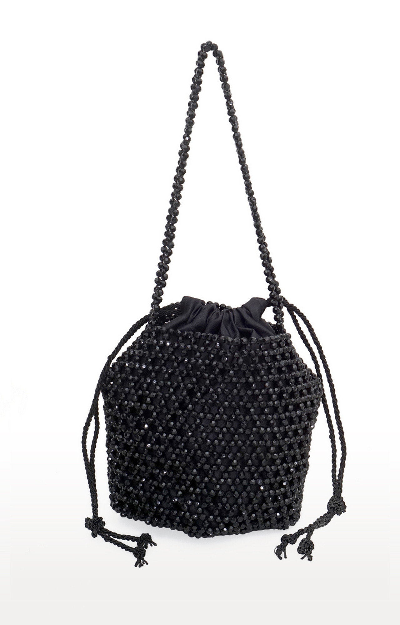 DIWAAH | Diwaah Black Embellished Handbags