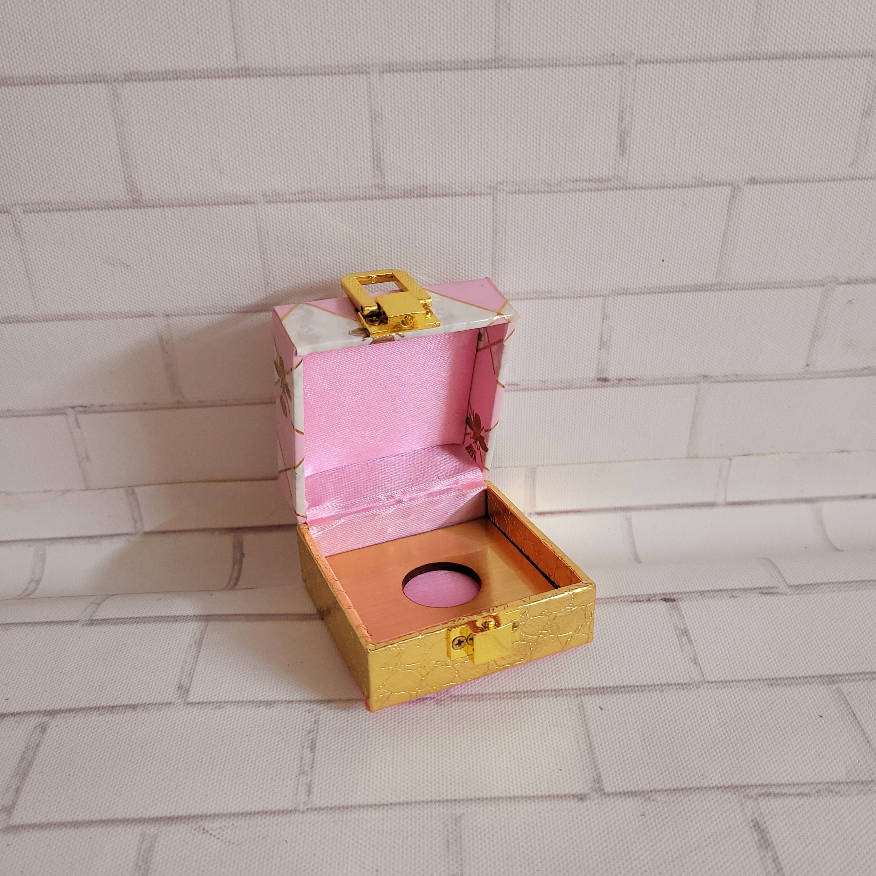 Honey Bee Pink Coin Box Enameled range work