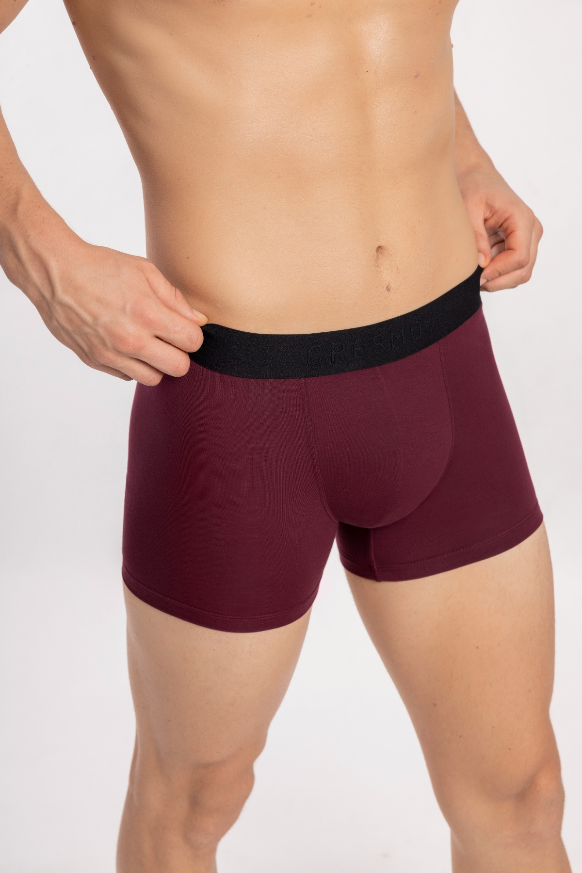 CRESMO Men's Anti-Microbial Micro Modal Underwear Breathable Ultra Soft Trunk