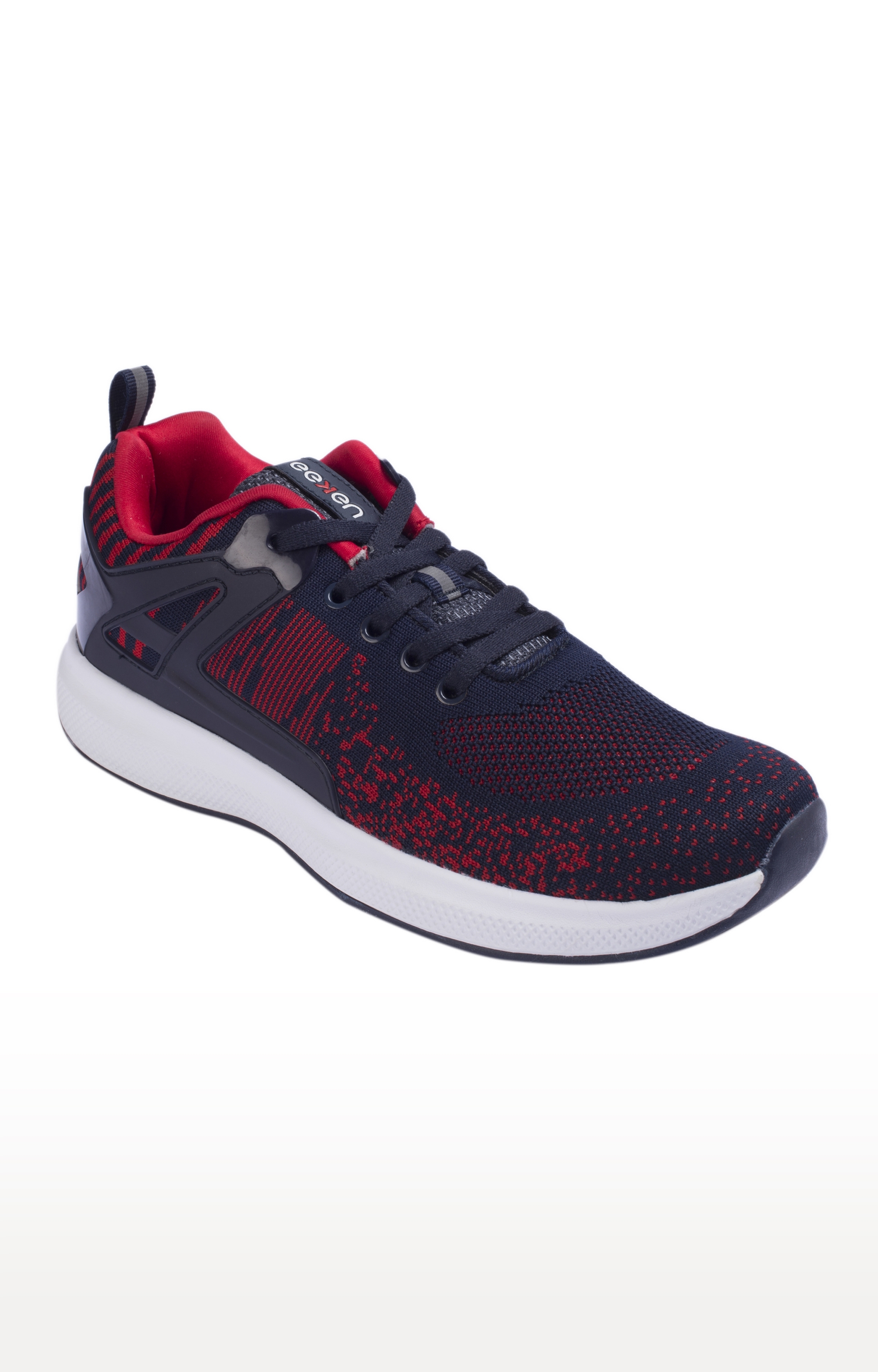 EEKEN | Eeken Navy-Red Athleisure Lightweight Casual Shoes For Men 