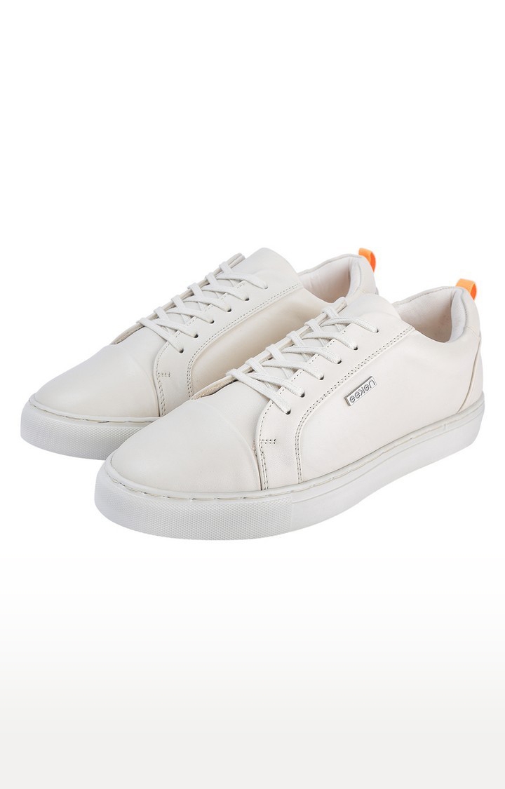 EEKEN | EEKEN Off White Lifestyle Lightweight Casual Shoes for Men by Paragon