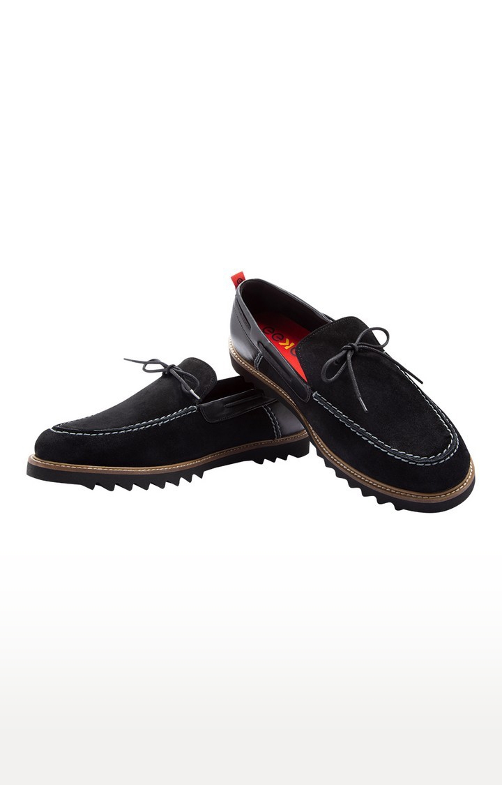 EEKEN | EEKEN Black Lifestyle Lightweight Casual Shoes for Men by Paragon