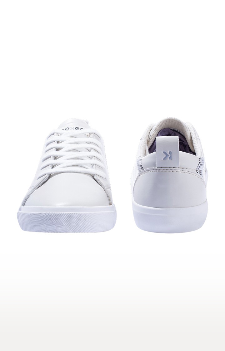 Eeken White Lifestyle Lightweight Casual Shoes For Women By Paragon