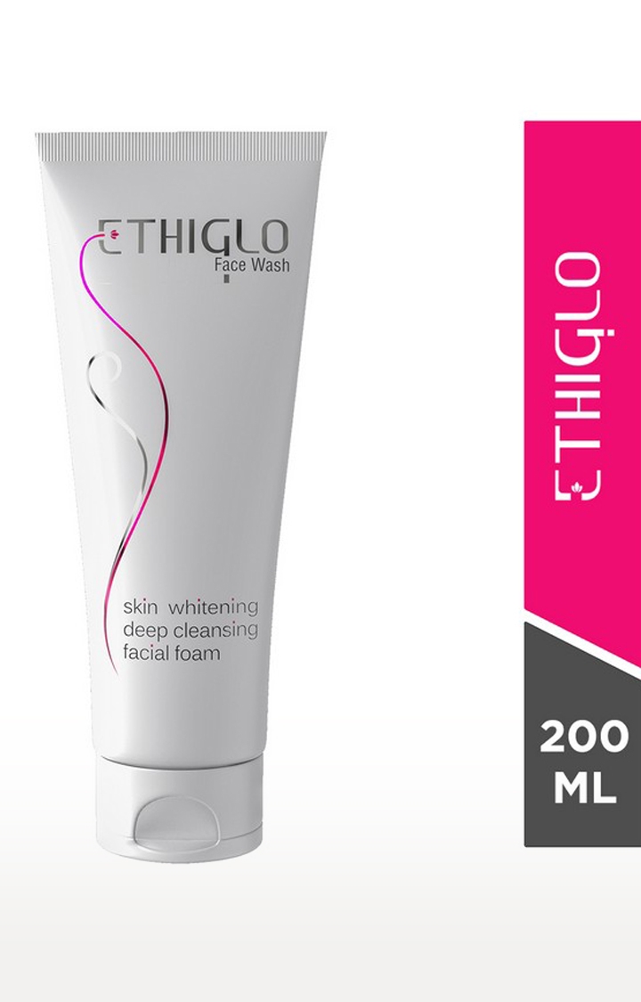 Ethiglo Skin whitening Face Wash 200ml : Pack of 4