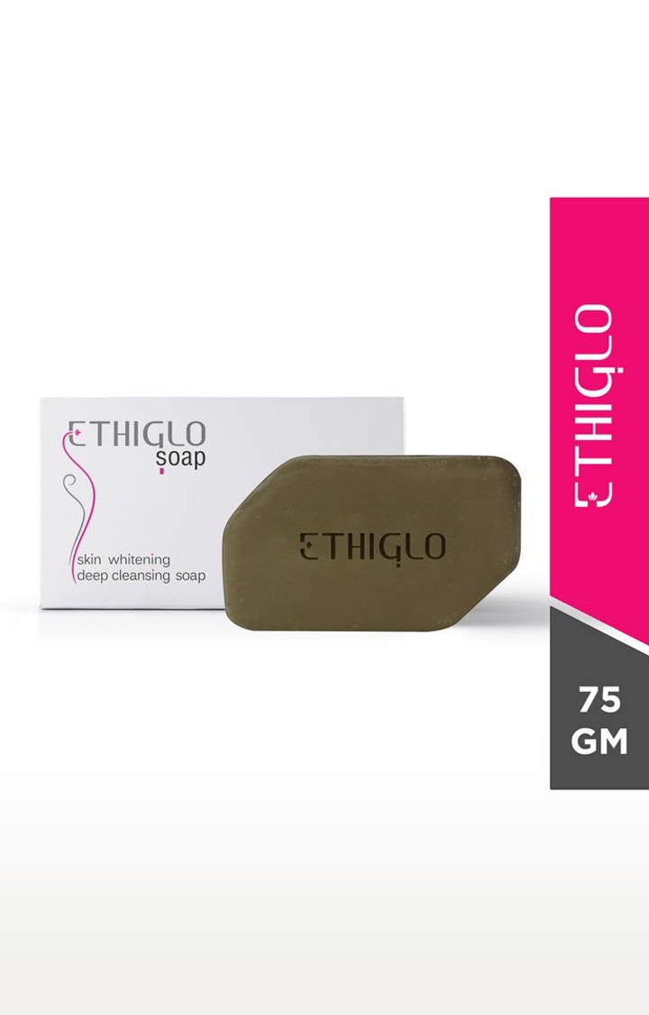 Ethiglo Skin Whitening Soap : 75grams : Pack of 05