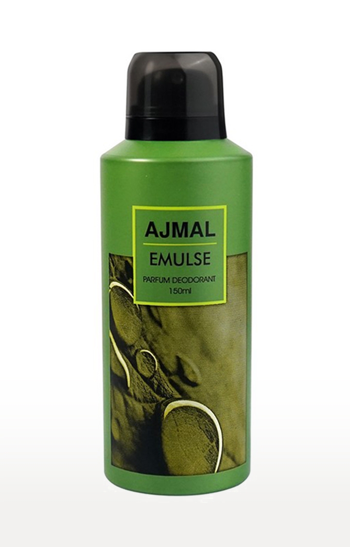 Ajmal Emulse Deodorant Floral Perfume 150ML Long Lasting Scent Spray Party Wear Gift For Men and Women Online Exclusive