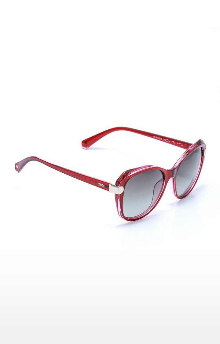 ENRICO | ENRICO Women Overjoyed Grey Lens Round Sunglasses