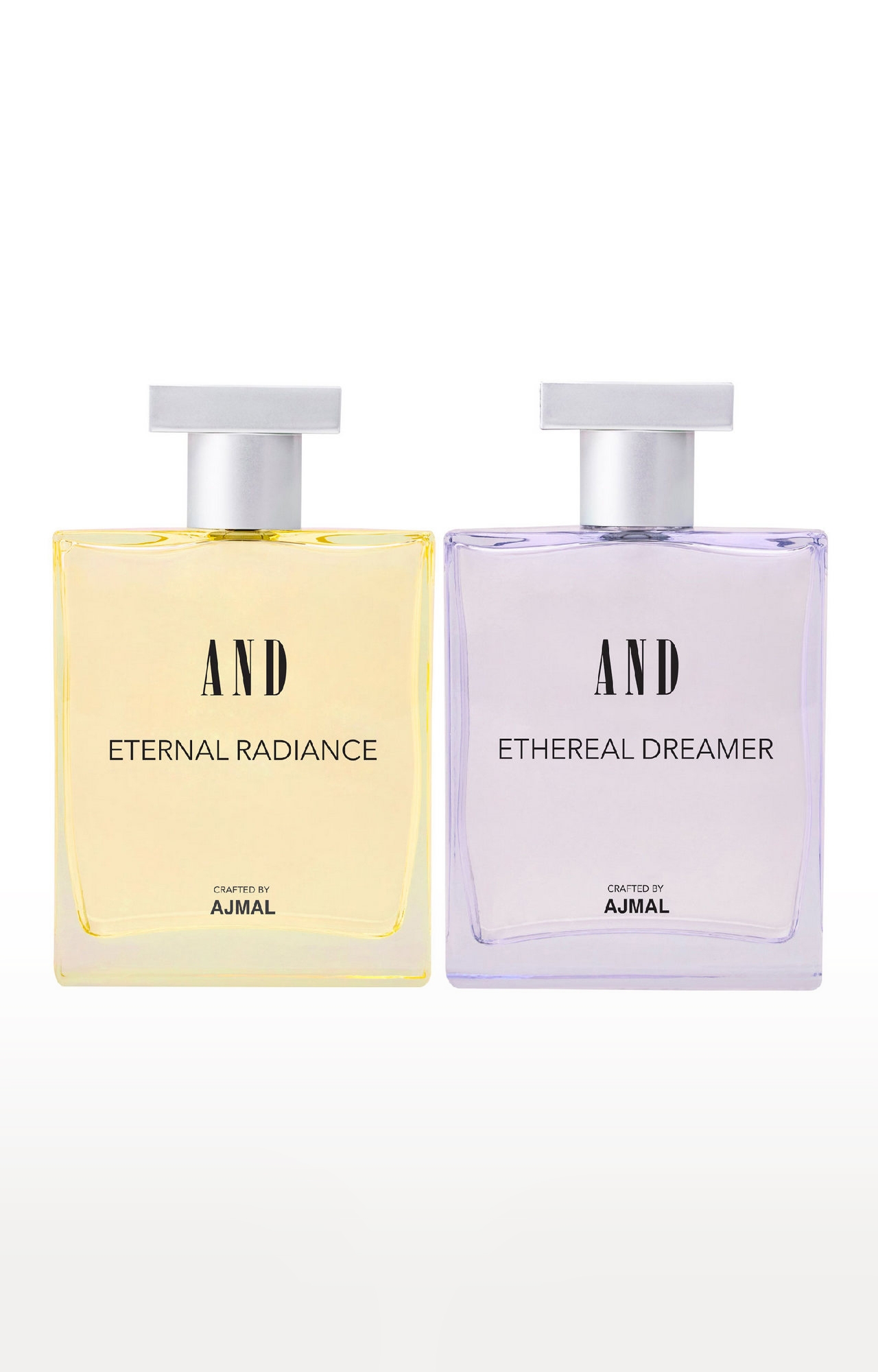 AND Crafted By Ajmal | AND Eternal Radiance & Ethereal Dreamer Pack of 2 Eau De Parfum 100ML each for Women Crafted by Ajmal 