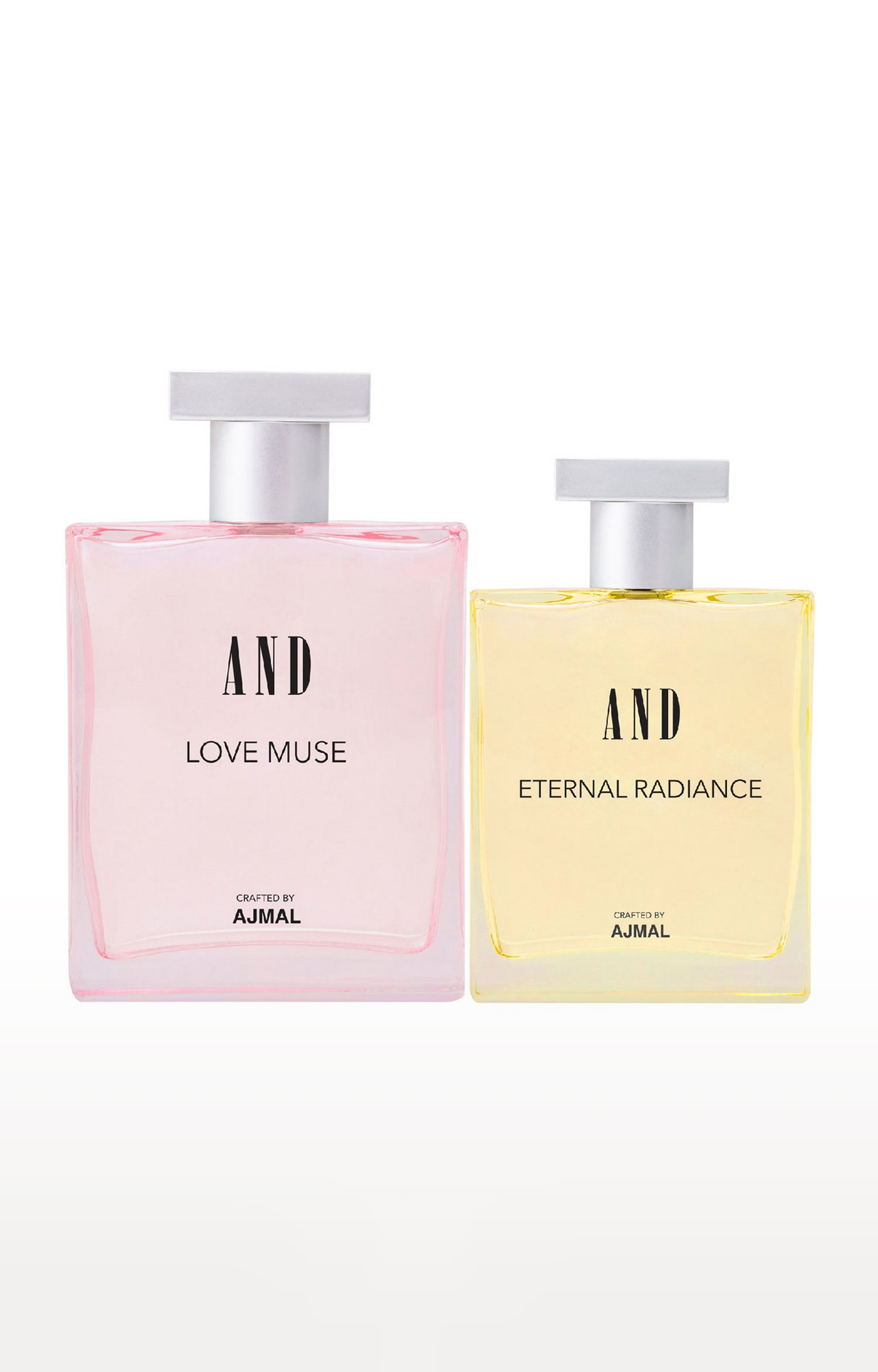 AND Eternal Radiance 100ML & Love Muse 50ML Pack of 2 Eau De Parfum for Women Crafted by Ajmal 