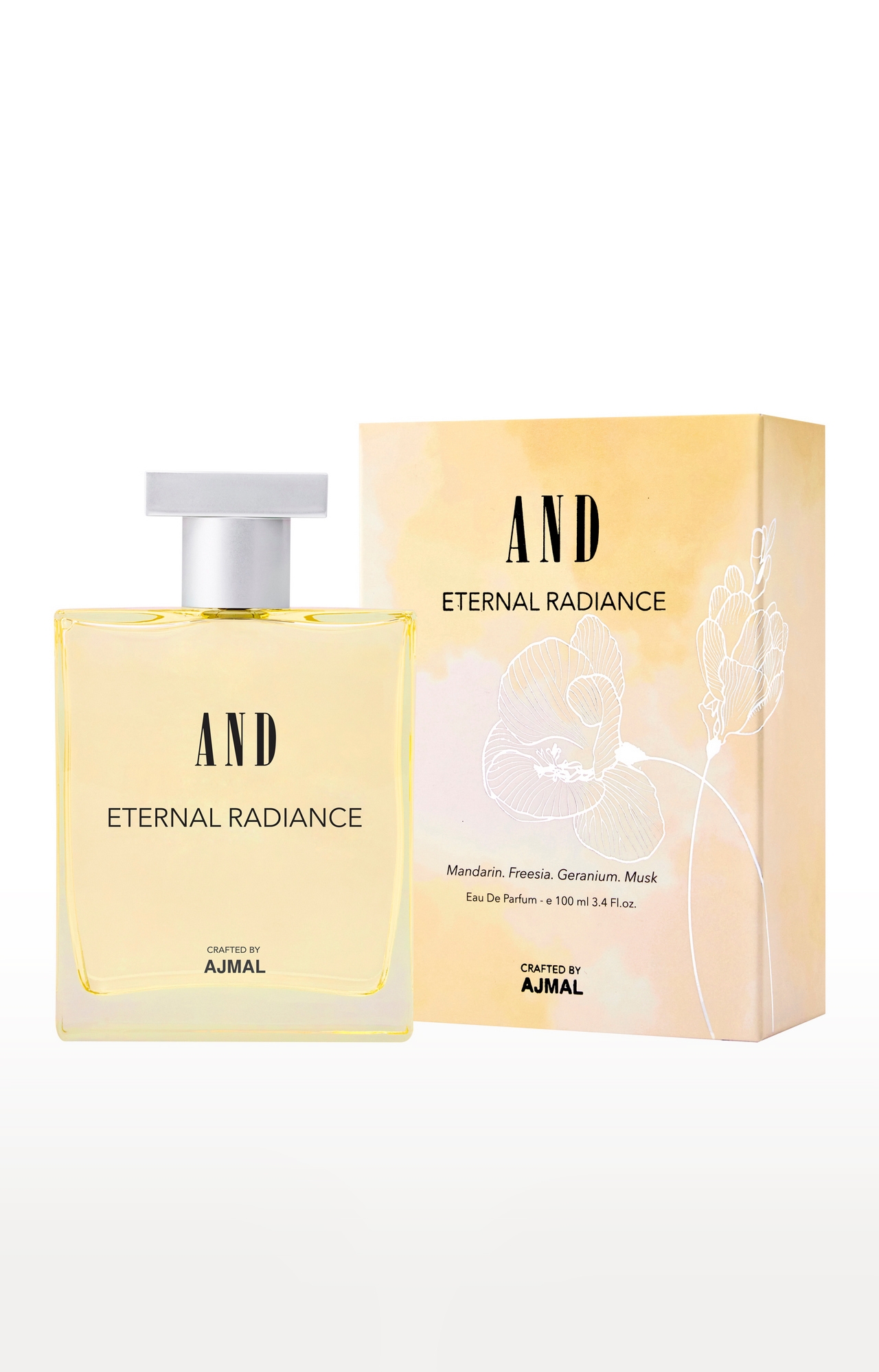 AND Crafted By Ajmal | And Eternal Radiance Eau De Parfum 100Ml For Women Crafted By Ajmal